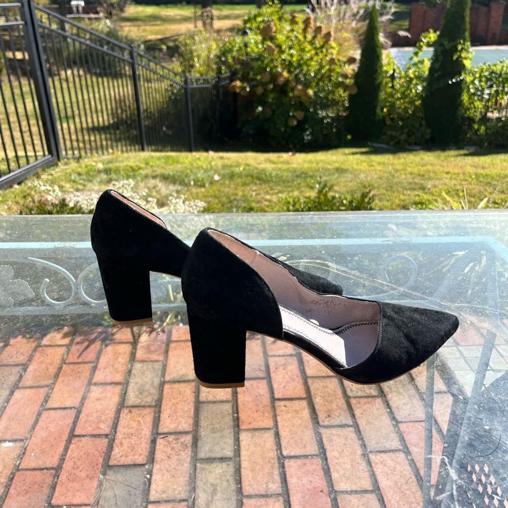 Anthropologie Pilcro Letterpress Suede Pumps NWT - Picture 4 of 4